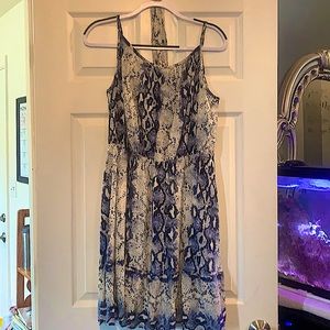 Boutique snakeskin patterned dress